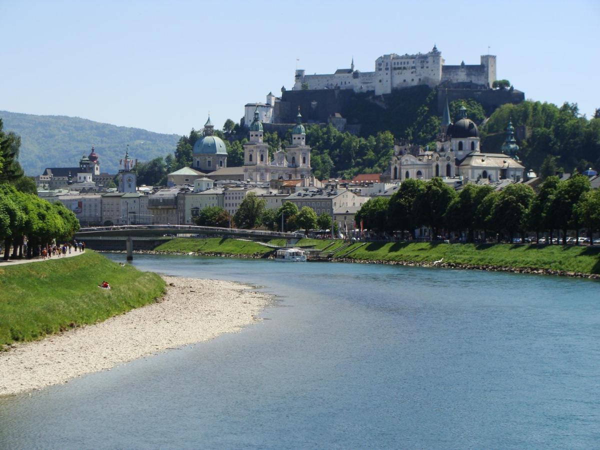 Hotel Drei Kreuz Salzburg Exterior foto